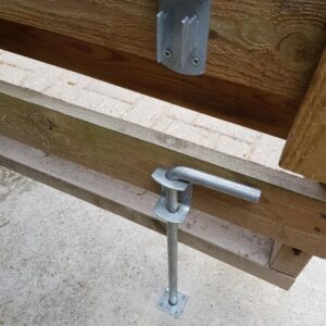 custom outdoor storage locking bolts